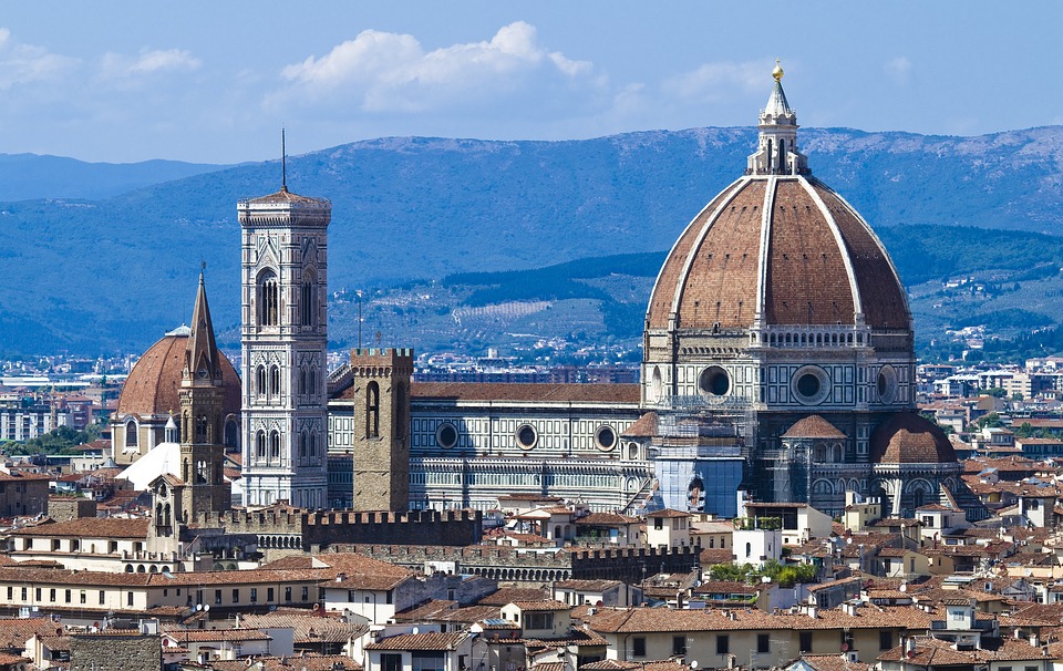 Florencie – pohled na katedrálu Santa Maria Del Fiore